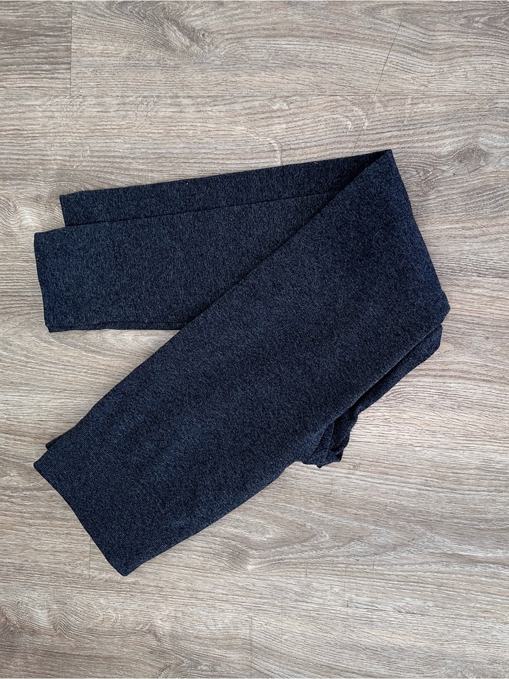 Lemon Charcoal Heather Stretch Leggings